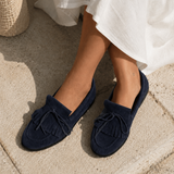 Moccasins Velour - marine