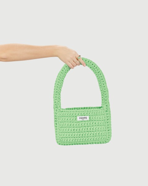 CROCHET BAG : green