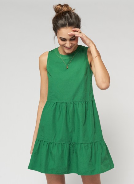 BERNA DRESS : grün