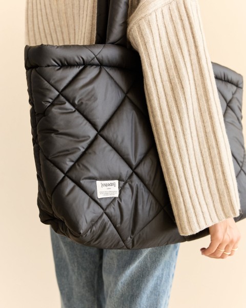 BAG QUILTED : black
